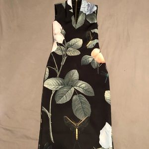 Gorgeous ted baker midi dress size 2